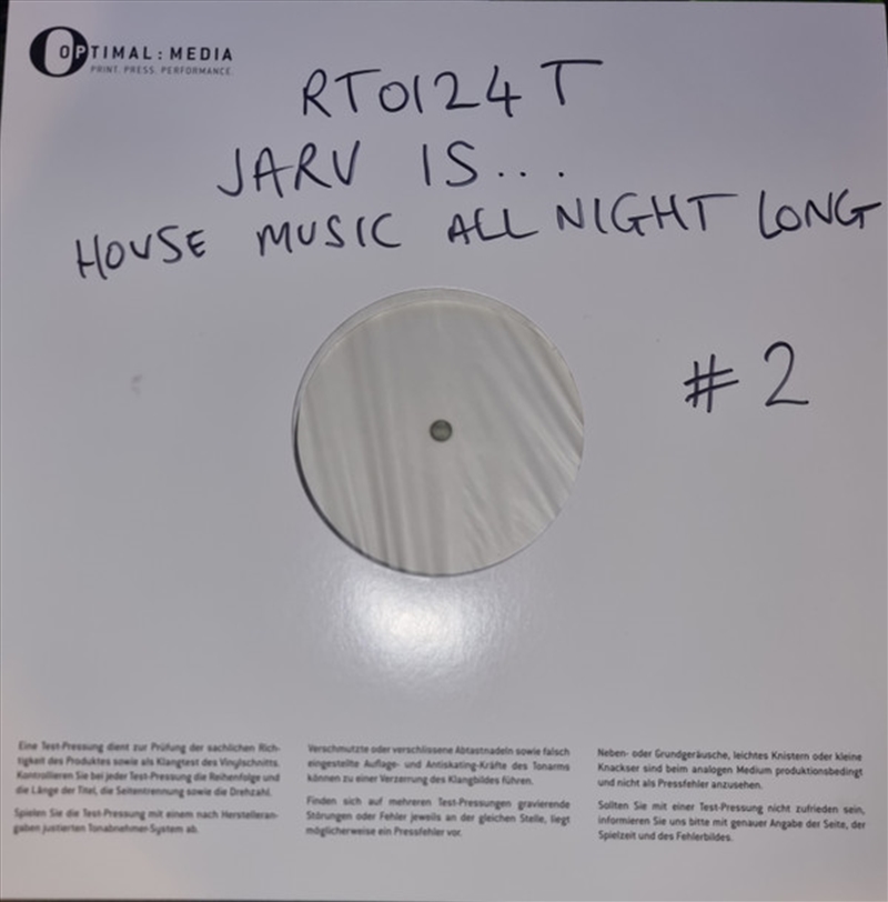 House Music All Night Long/Product Detail/Alternative