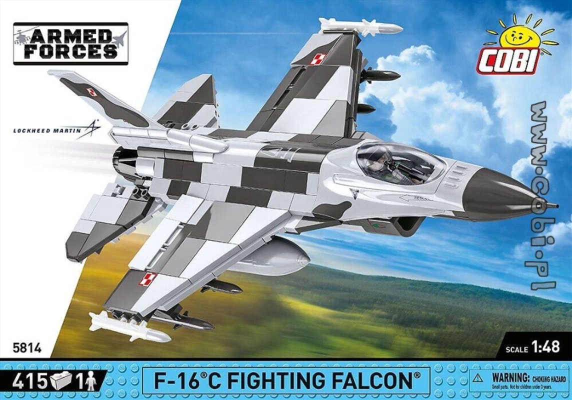 Armed Forces - F-16C Fighting Falcon Poland 415 pcs/Product Detail/Figurines