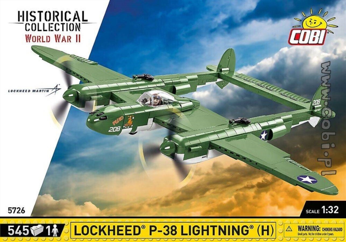 WW2 - Lockheed P-38 Lightning H 545 pcs/Product Detail/Figurines