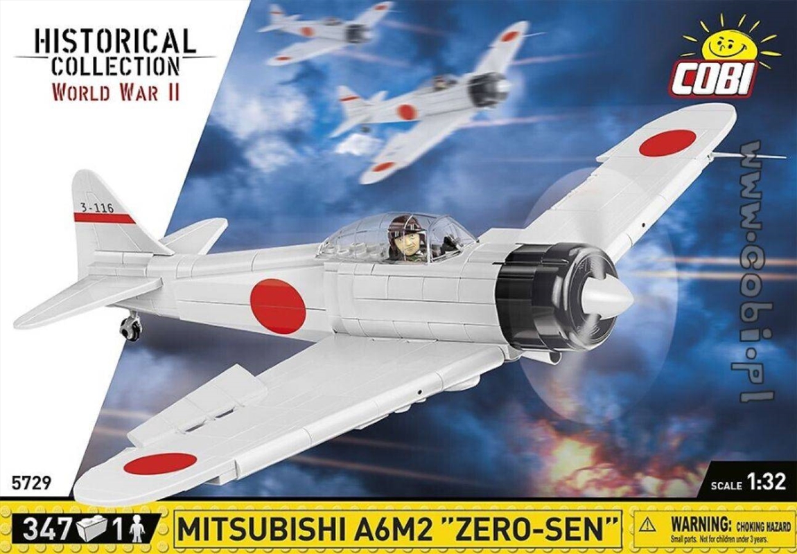 WW2 - Mitsubishi A6M2 Zero-Sen 347 pcs/Product Detail/Figurines