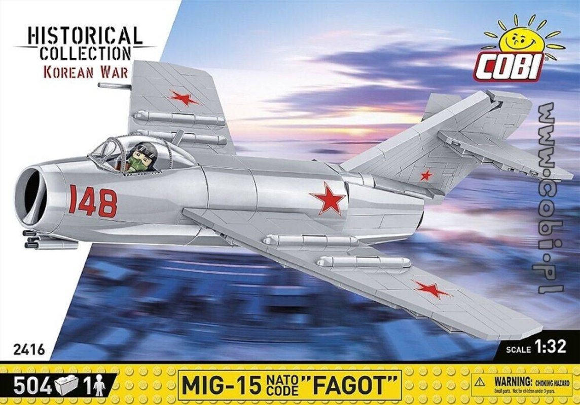 Korean War - MIG-15 N.Code Fagot 504 pcs/Product Detail/Figurines