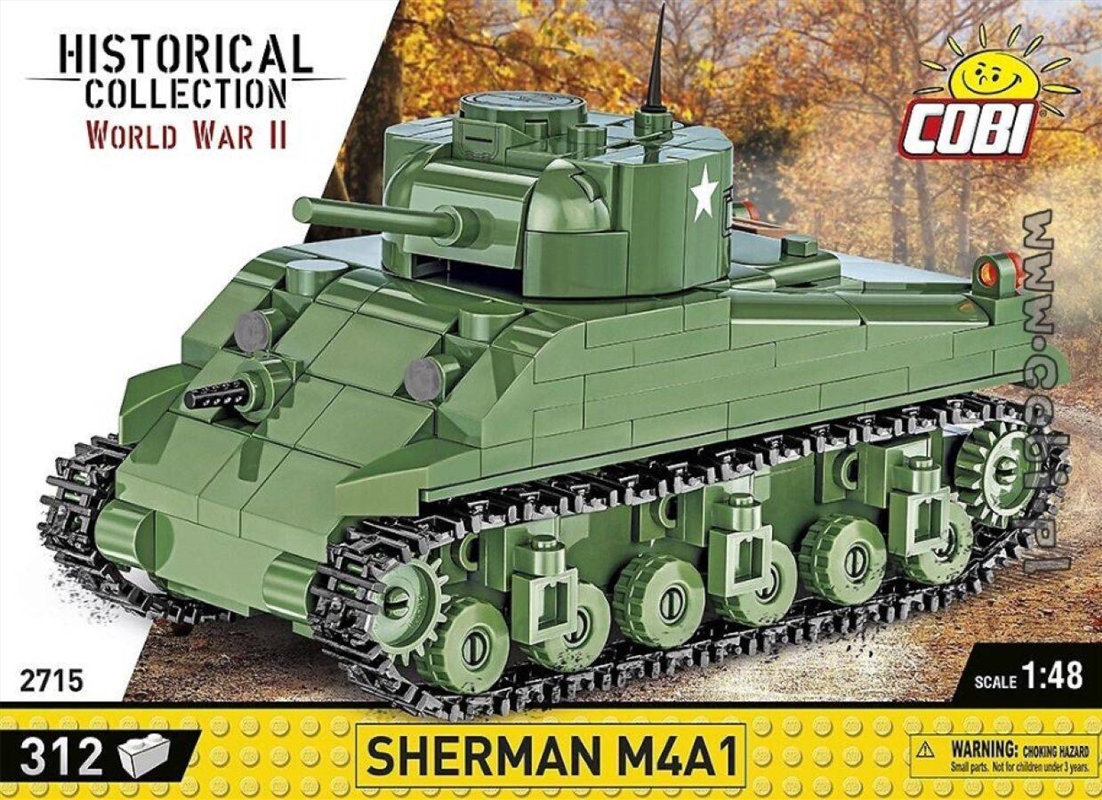 WW2 - Sherman M4A1 312 pcs/Product Detail/Figurines