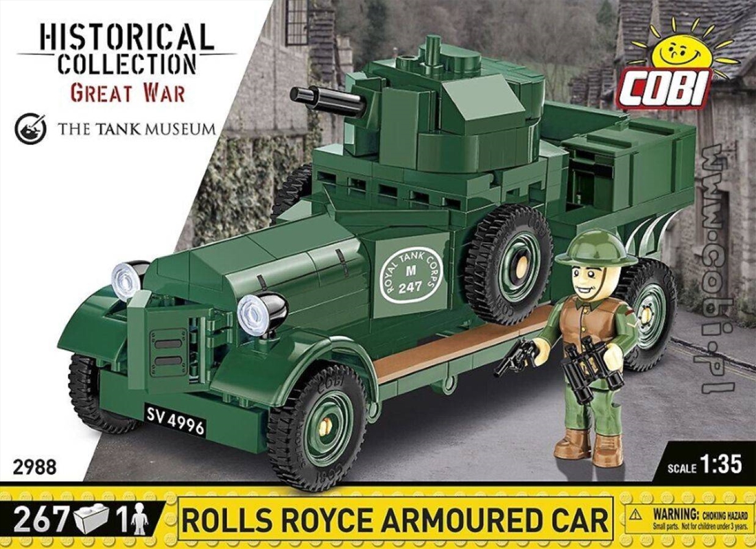 Great War - Rolls Royce Armored 263 pcs/Product Detail/Figurines