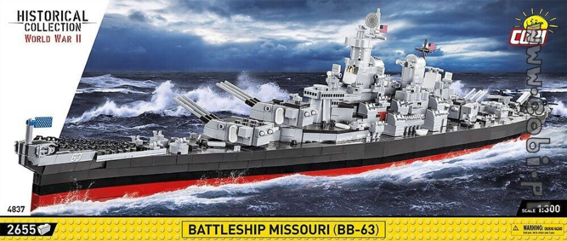 WW2 - Missouri Battleship 2640 pcs/Product Detail/Figurines