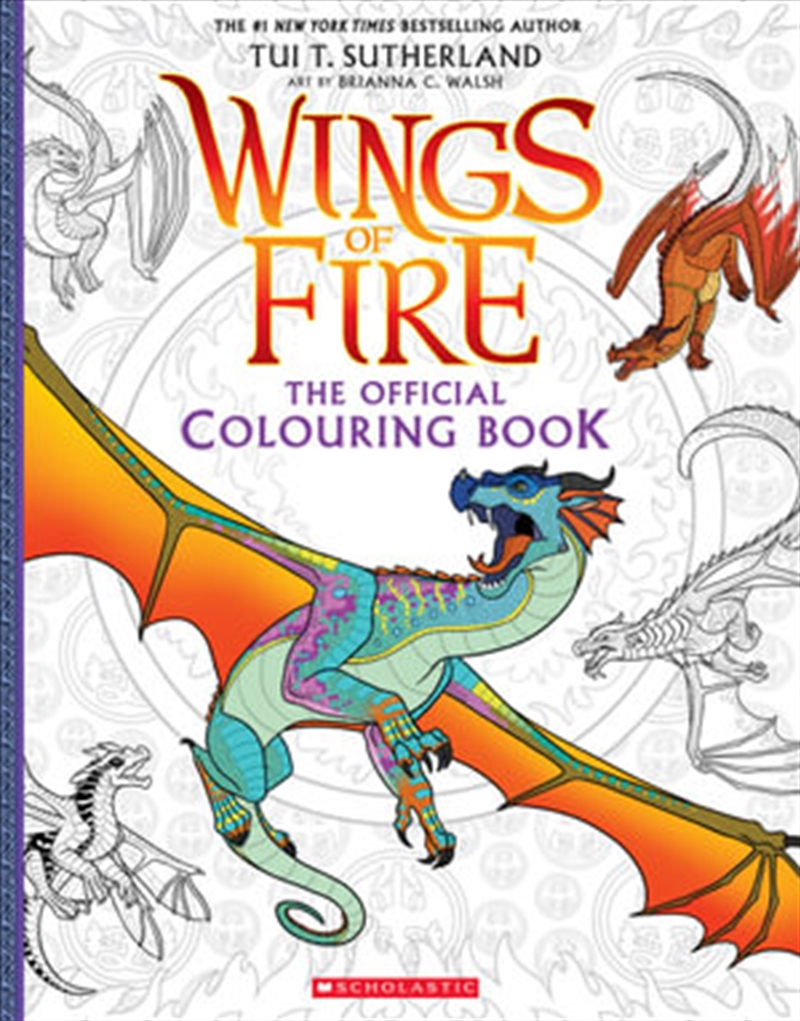 Wings Of Fire Official Colouring Book/Product Detail/Kids Colouring