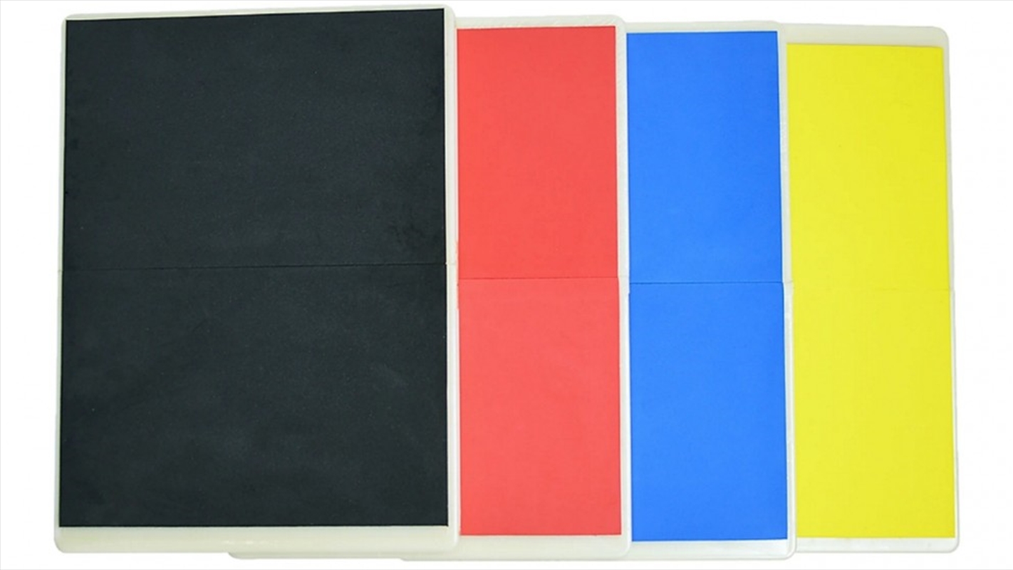 Martial Arts Supply Rebreakable Board Taekwondo, MMA, Karate-Set: Yellow, Blue, Red & Black/Product Detail/Gym Accessories