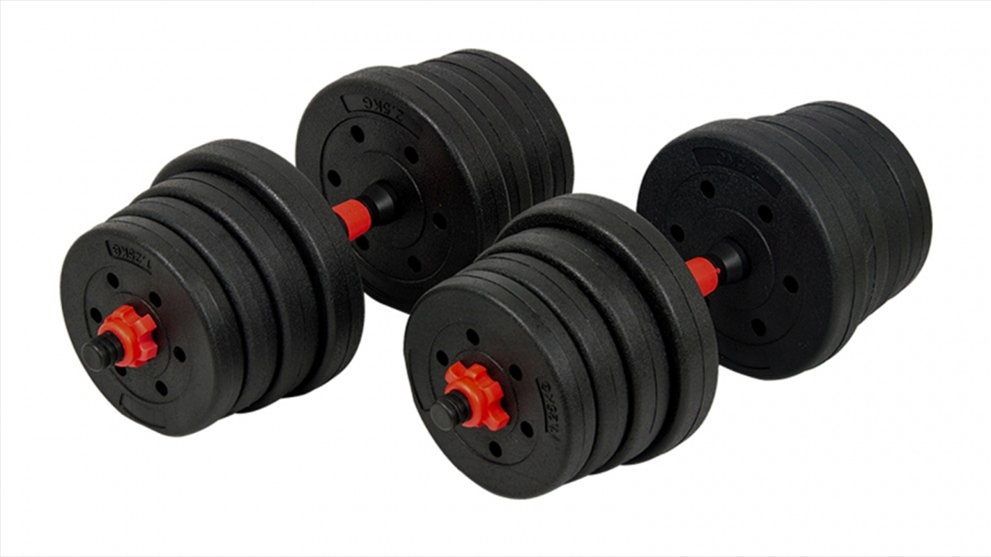 30kg Adjustable Rubber Dumbbell Set Barbell Home GYM Exercise Weights/Product Detail/Gym Accessories