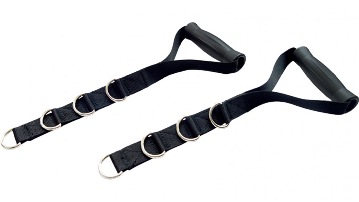 2x Adjustable Nylon Handles/Product Detail/Gym Accessories