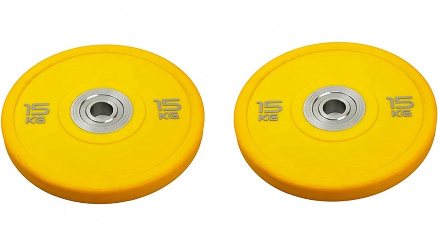 Sardine Sport 50mm Yellow Olympic Change Plates Set - 15kg/Product Detail/Gym Accessories