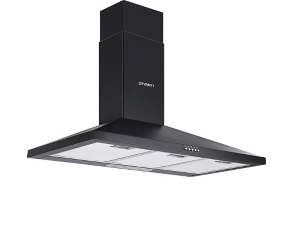 900mm Canopy Led Wall Mount Black/Product Detail/Kitchenware