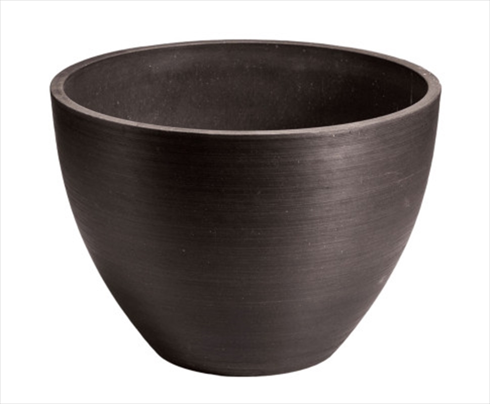 Polished Black Planter Bowl 30cm/Product Detail/Sport & Outdoor