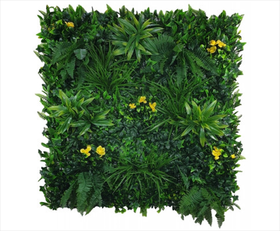 Yellow Rose Vertical Garden / Green Wall UV Resistant 100cm x 100cm/Product Detail/Sport & Outdoor