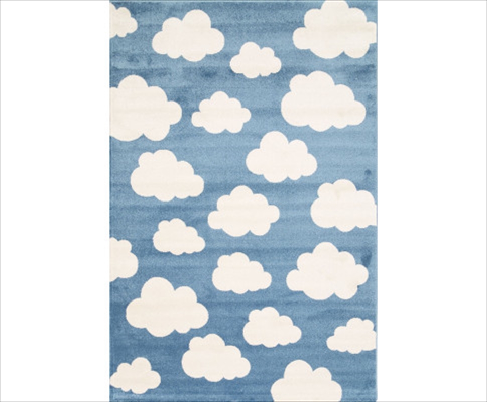 Blue And White Cloud Rug 120x170cm/Product Detail/Homewares