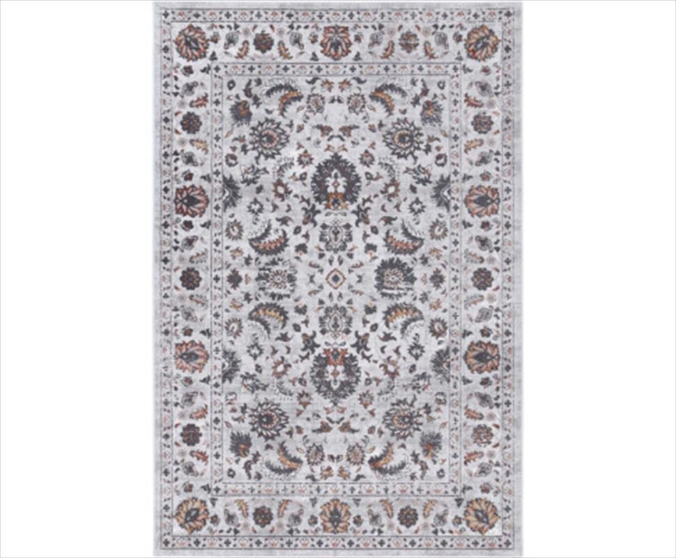 Dark Grey Floral Rug 120x170cm/Product Detail/Homewares