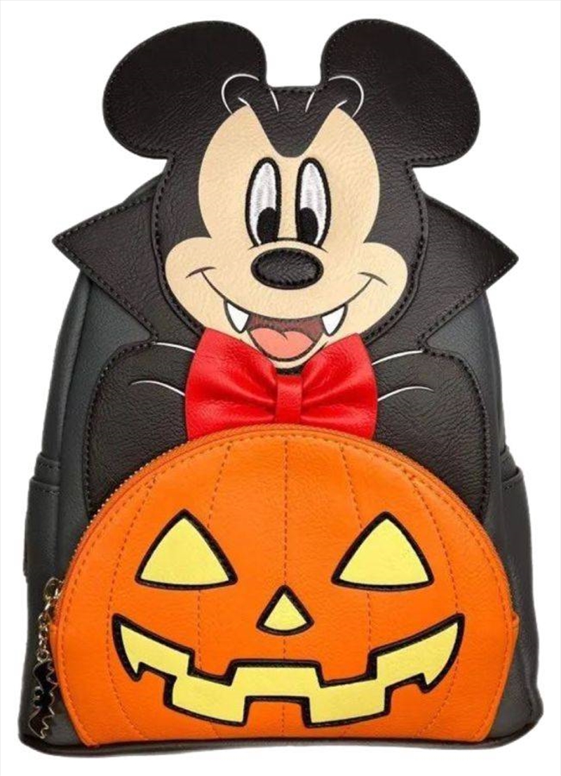 Loungefly - Disney - Mickey Vampire Pumpkin US Exclusive Mini Backpack/Product Detail/Bags