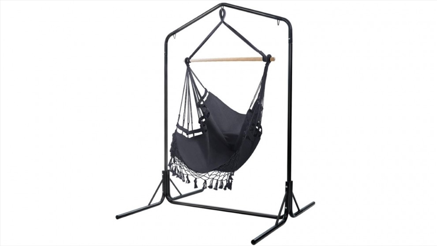 Hammock Chair With Stand Grey/Product Detail/Outdoor