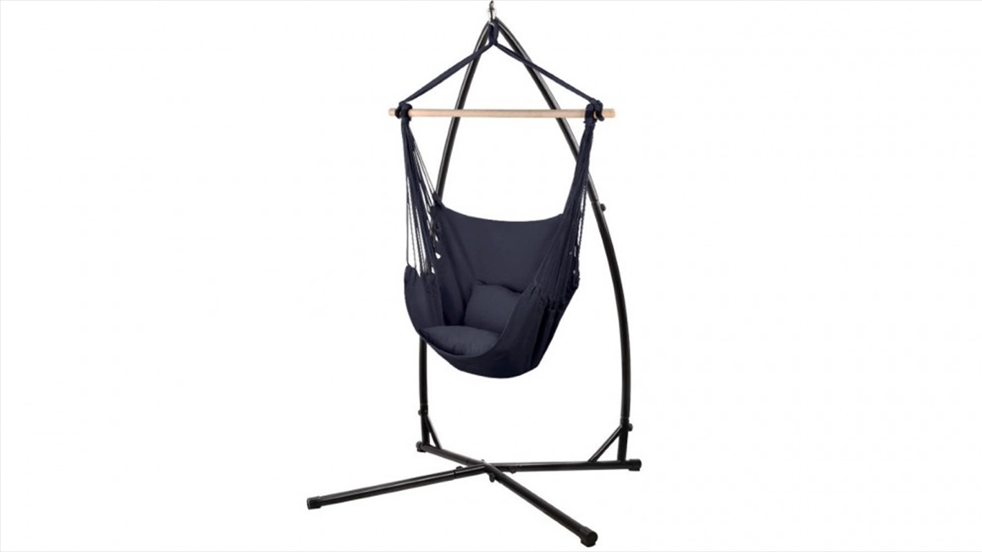 Hammock Chair With Stand Grey/Product Detail/Outdoor