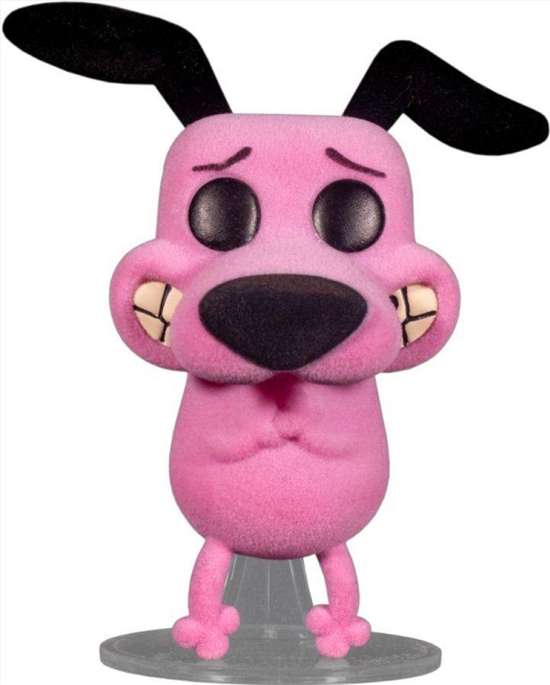 Courage the Cowardly Dog - Courage Flocked US Exclusive Pop! Vinyl [RS]/Product Detail/TV