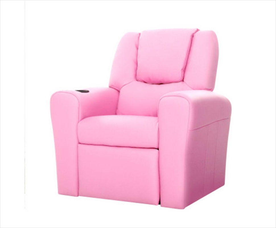 Recliner Chair Pink PU Leather Sofa Lounge Couch Children Armchair/Product Detail/Homewares