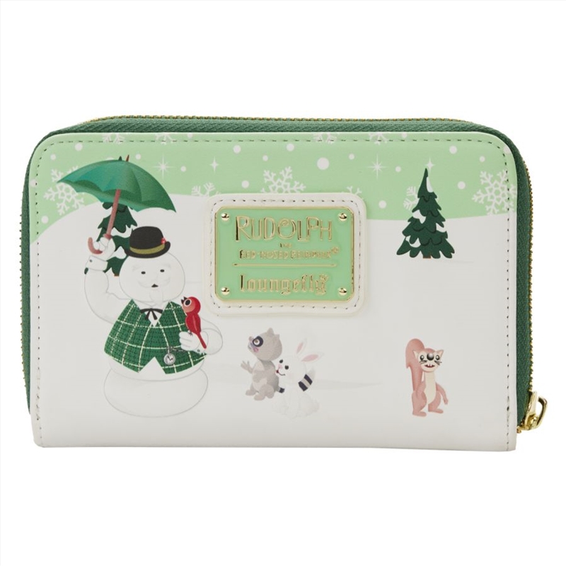 Loungefly Rudolph the Red-Nosed Reindeer - Merry Couple Zip Around Purse/Product Detail/Wallets