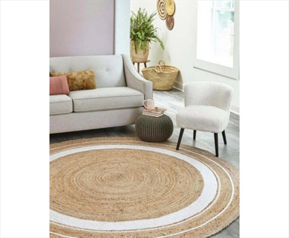 Round Decorative Floor Rug 120cm/Product Detail/Homewares