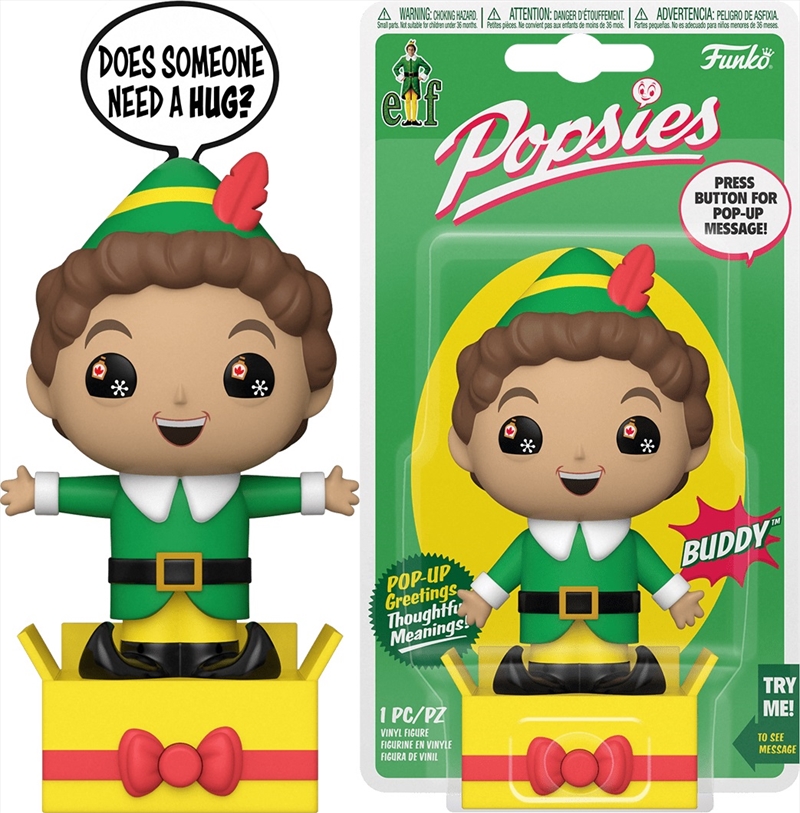 Elf - Buddy the Elf Popsies/Product Detail/Funko Collections