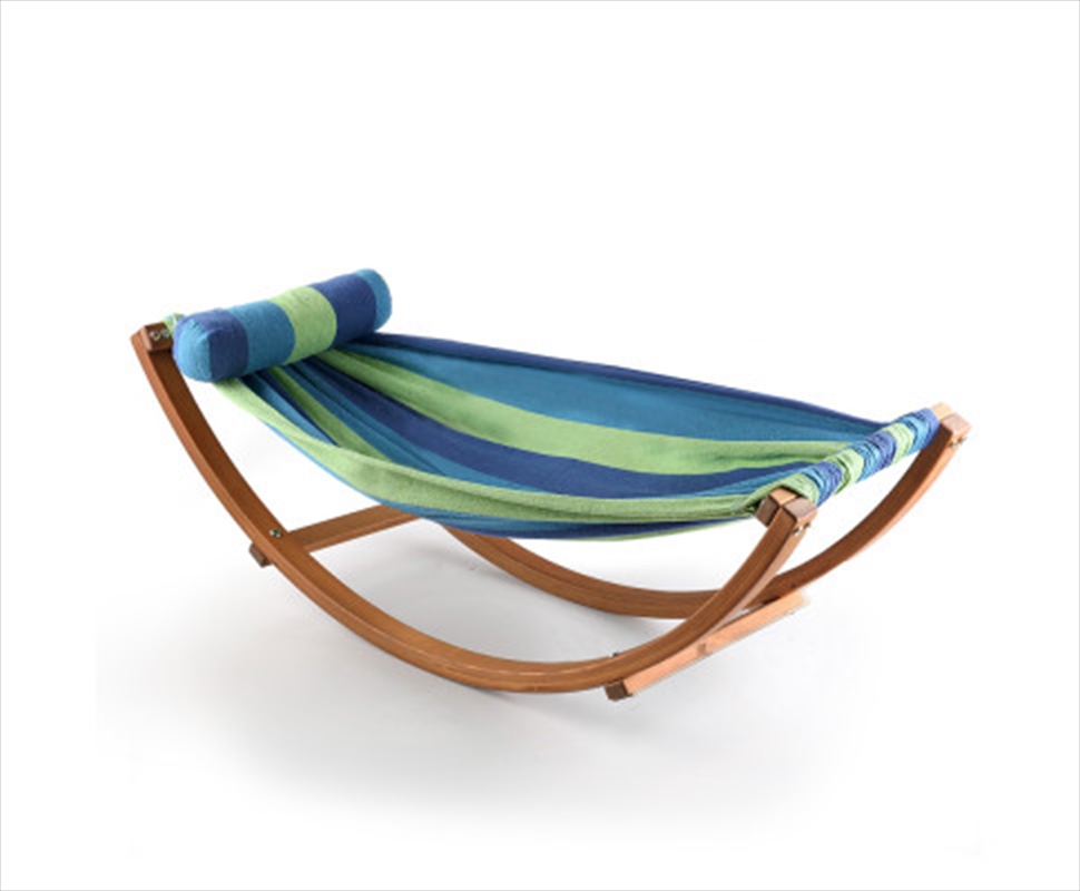 Timber Hammock Bed Swing - Blue/Product Detail/Outdoor