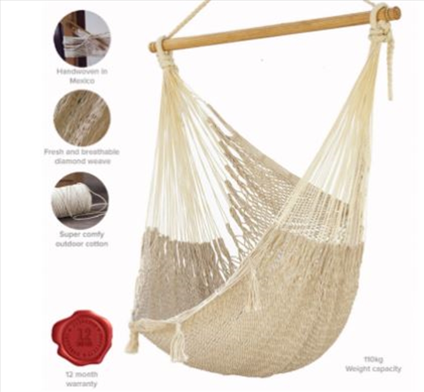 Xl Cotton Chair Cream Colour Hammock/Product Detail/Outdoor