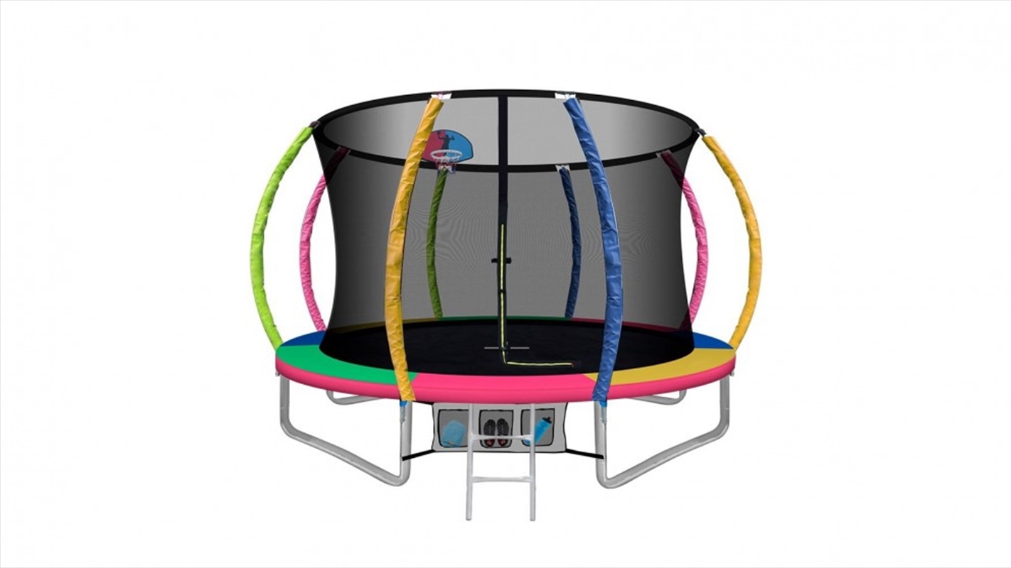 10ft Trampoline with Basketball Hoop - Multicolour/Product Detail/Sport & Outdoor