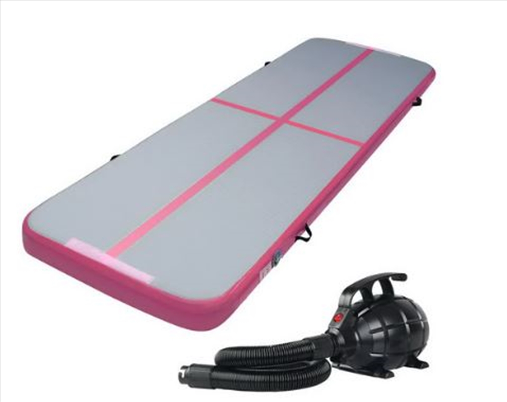 3x1m Air Track Mat With Pump - Pink/Product Detail/Gym Accessories