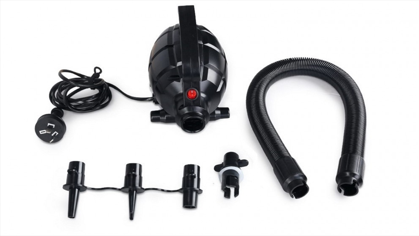 500w Electric Airtrack Pump - Black/Product Detail/Gym Accessories