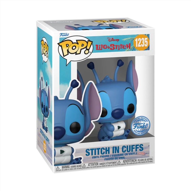 Lilo & Stitch - Stitch in cuffs US Exclusive Pop! Vinyl [RS]/Product Detail/Movies