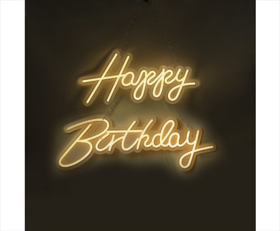 Happy Birthday Neon Sign Hanging Glowing Party Decoration/Product Detail/Birthday Party