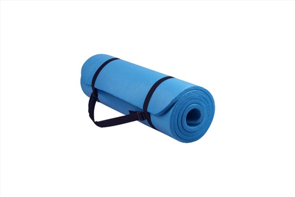 Nbr Yoga Mat 1.5cm - Blue/Product Detail/Gym Accessories