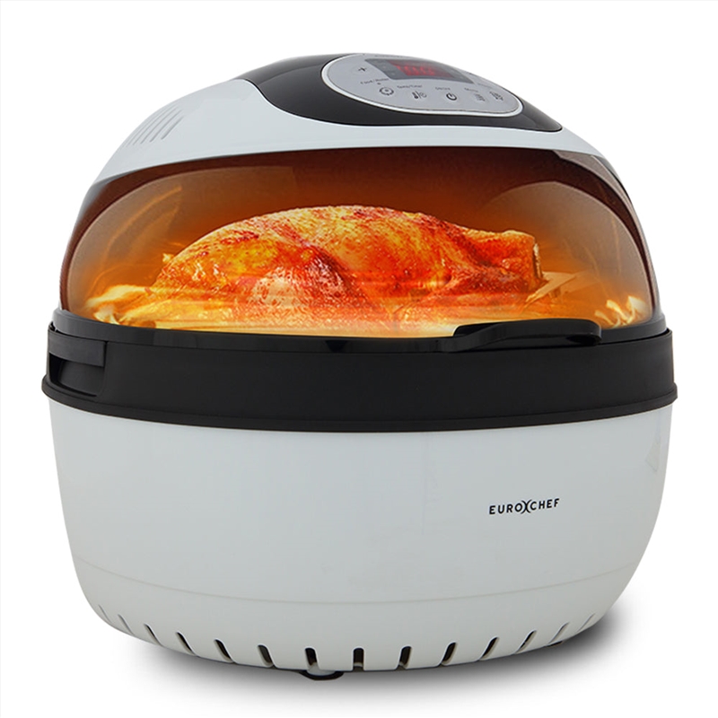 Buy 10L Electric Digital Air Fryer with Rotisserie, Rotating Fry Basket