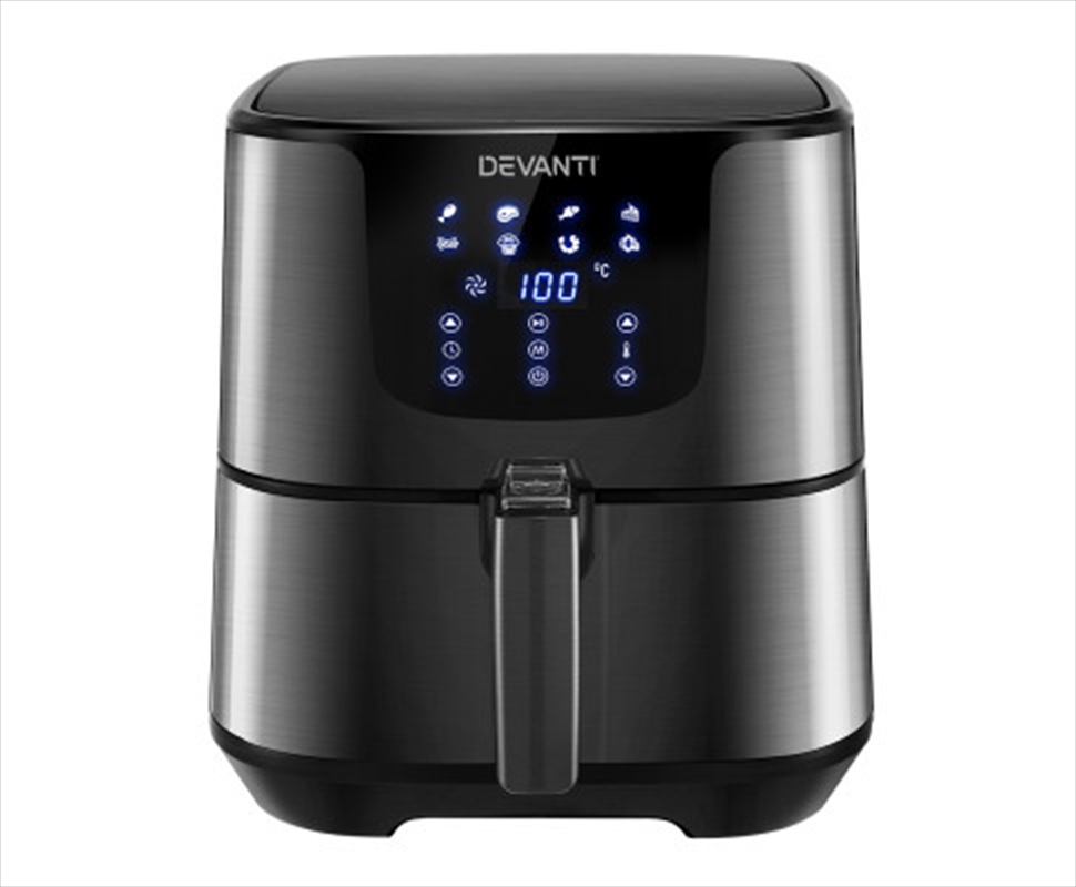 7L LCD Fryers Oven Airfryer Kitchen Healthy Cooker Stainless Steel/Product Detail/Appliances