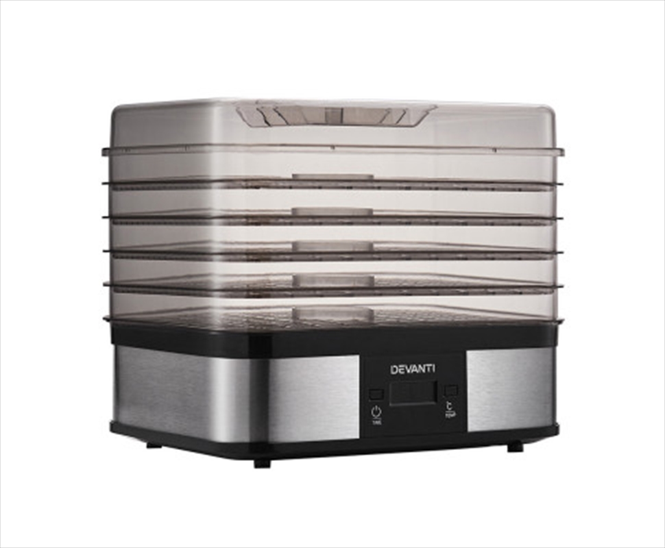 Dehydrator with 5 Trays - Silver/Product Detail/Appliances