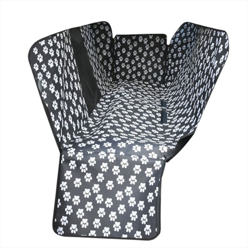 Waterproof Pet Car Seat Cover Hammock With Mesh Window - Black/Product Detail/Pet Accessories