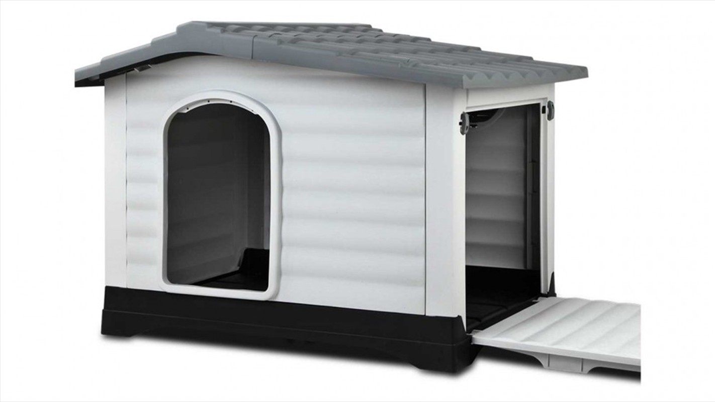 Buy Dog Kennel Dog House - Grey Online | Sanity