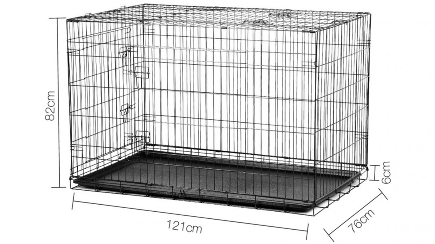 Pet Cage 48" -  Black/Product Detail/Pet Accessories