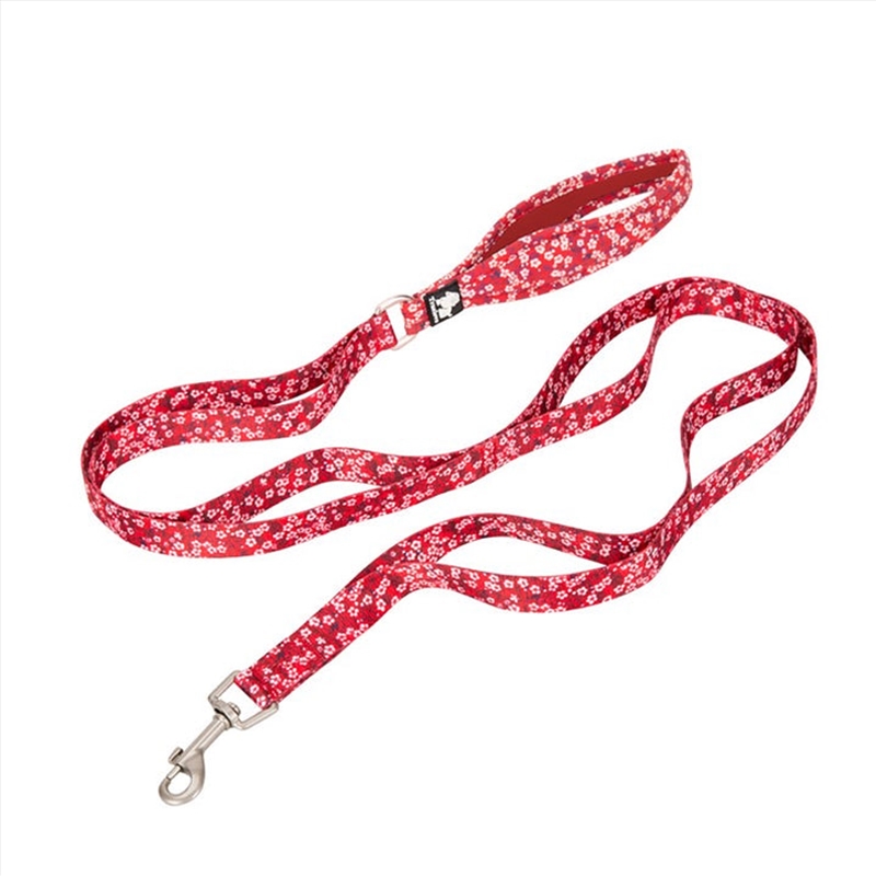 Floral Multi Handle Poppy Red- M/Product Detail/Pet Accessories