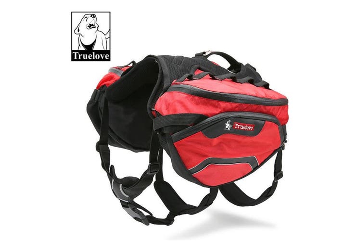 No-Pull Dog Sleek Sports Puppy Backpack Red S/Product Detail/Pet Accessories