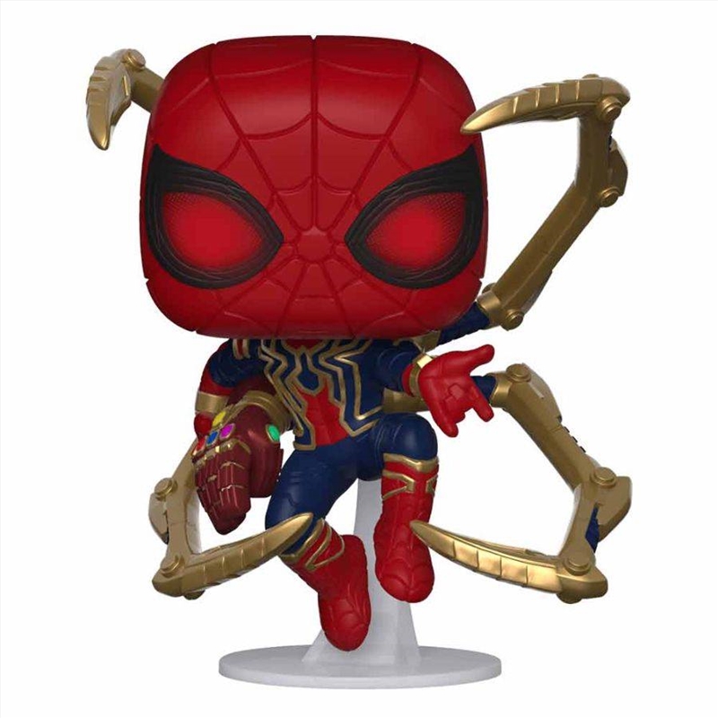 Avengers 4: Endgame - Iron Spider with Nano Gauntlet Glow US Exclusive Pop! Vinyl [RS]/Product Detail/Movies