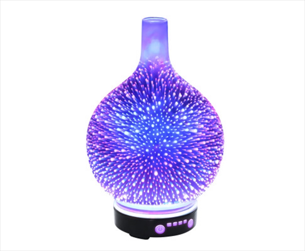 Aroma Diffuser 3D LED Light Oil Firework Air Humidifier 100ml/Product Detail/Burners and Incense