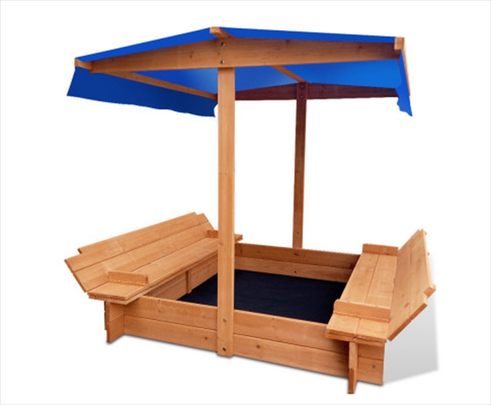 Wooden Outdoor Sand Box - Natural Wood/Product Detail/Outdoor