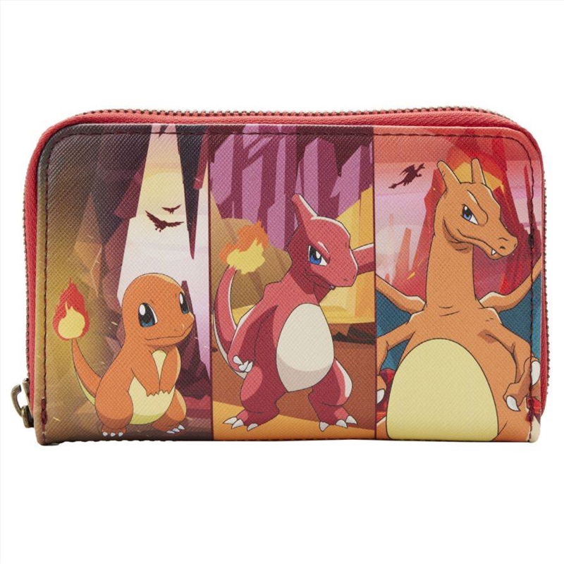 Loungefly Pokemon - Charmander Evolutions Zip Around Purse/Product Detail/Wallets