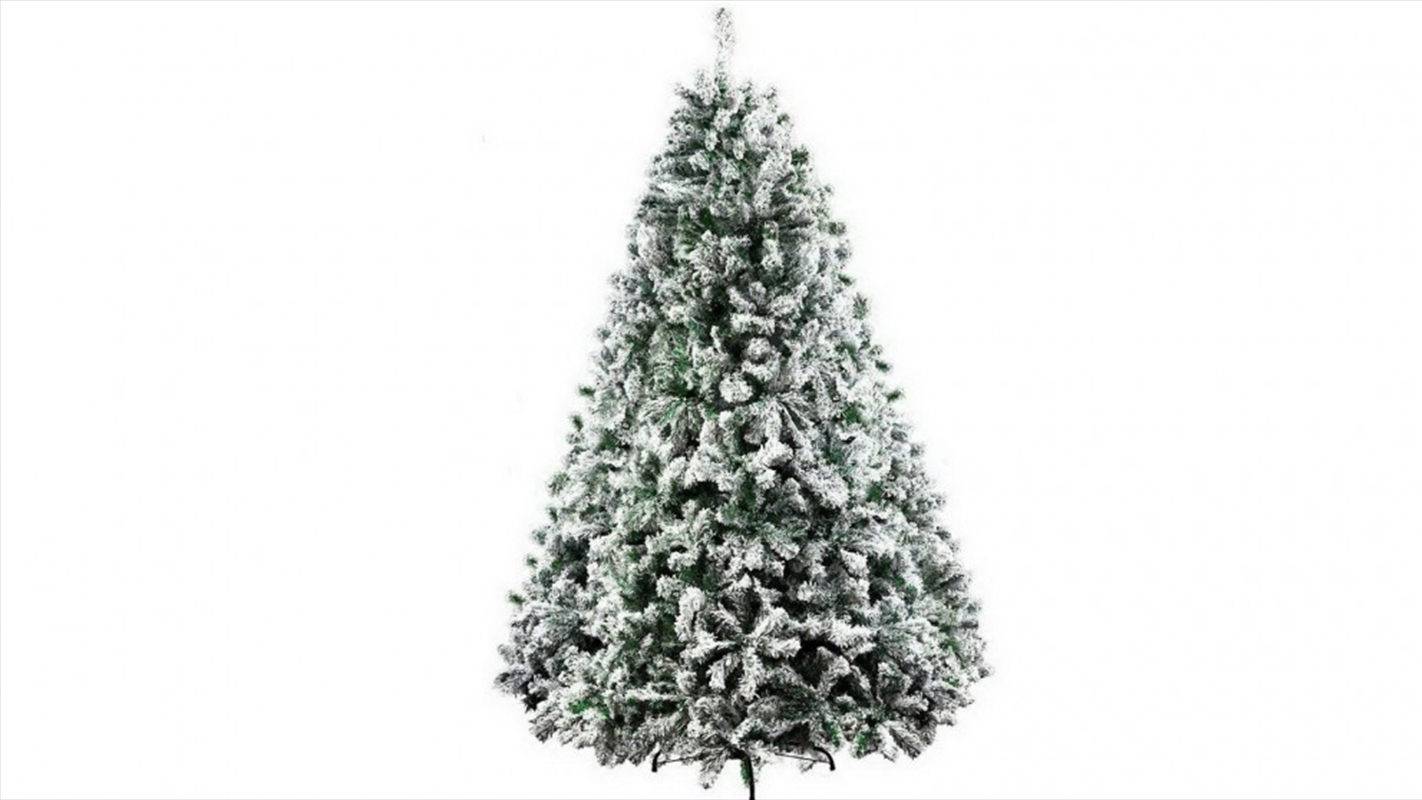 2.1m Snowy Christmas Tree - 859 Tips/Product Detail/Party