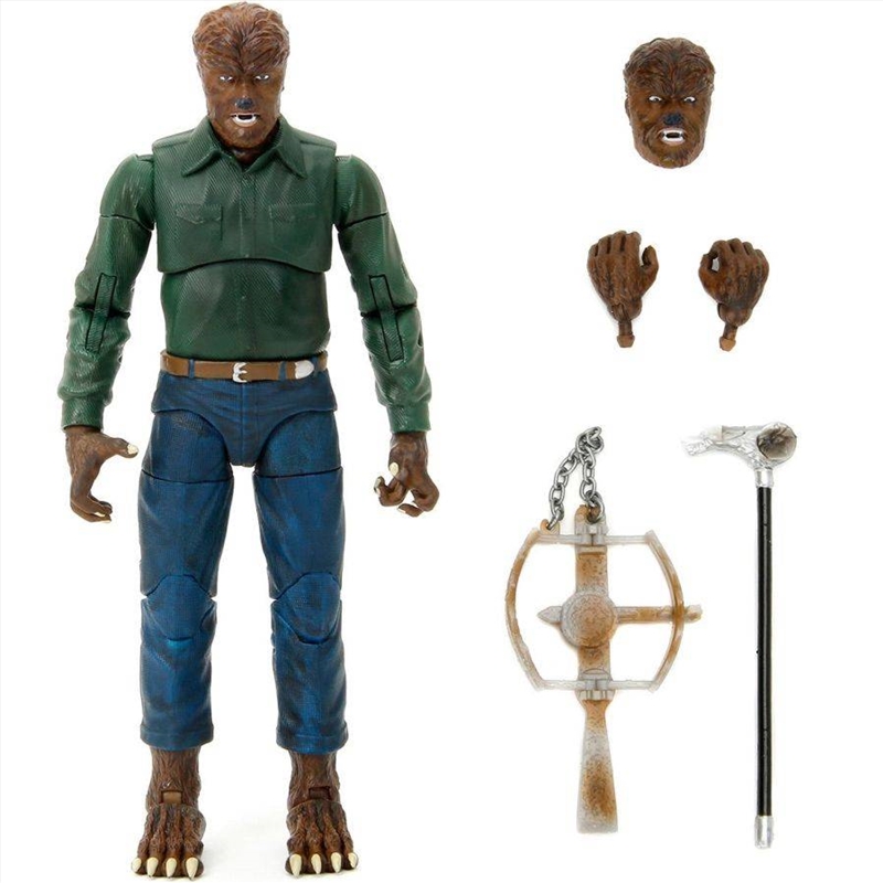 Universal Monsters - Wolfman Deluxe 6" Action Figure/Product Detail/Figurines