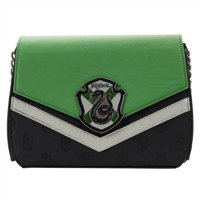 Loungefly Harry Potter - Slytherin Chain Strap Crossbody/Product Detail/Bags