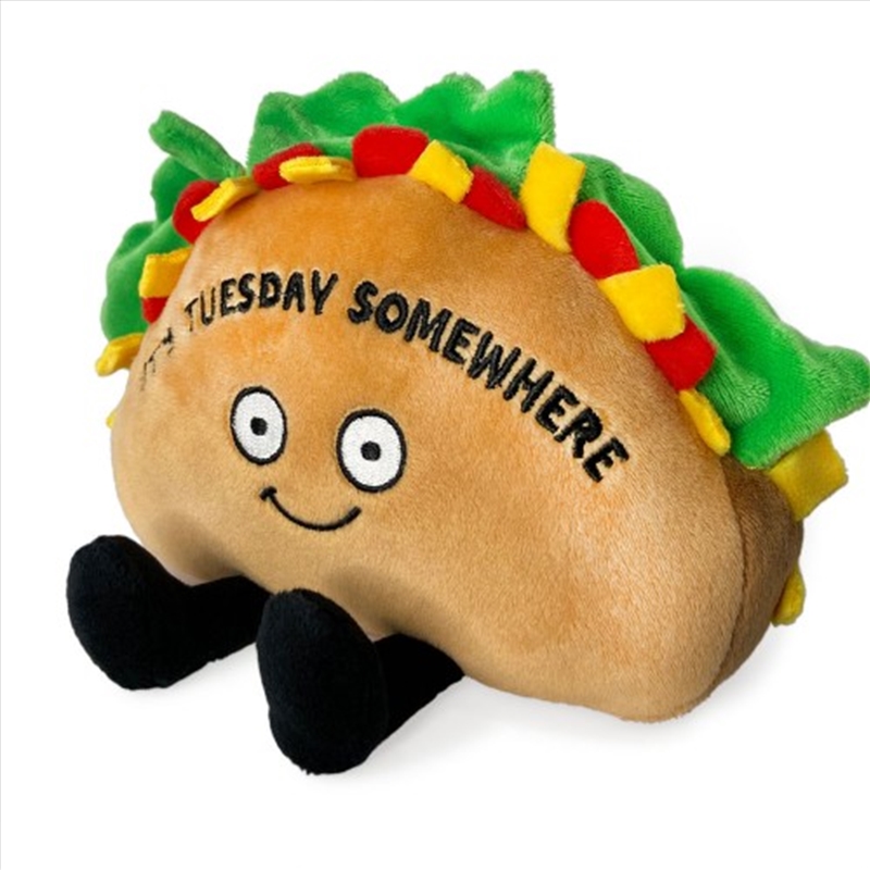 Punchkins “It’s Tuesday Somewhere” Plush Taco/Product Detail/Plush Toys